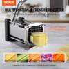 image:imageVEVOR French Fry Cutter Potato Slicer with 12Inch and 38Inch Stainless Steel Blades Manual Potato Cutter Chopper with Suction Cups Great for Potato French Fries Cucumber Vegetables Carrot12 inch