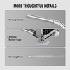 image:imageVEVOR French Fry Cutter Potato Slicer with 12Inch and 38Inch Stainless Steel Blades Manual Potato Cutter Chopper with Suction Cups Great for Potato French Fries Cucumber Vegetables Carrot12 inch