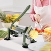image:imageVEVOR French Fry Cutter Potato Slicer with Stainless Steel Blades Manual Potato Cutter Chopper with Suction Cups Great for Potato French Fries Cucumber Vegetables CarrotGreen