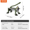 image:imageVEVOR French Fry Cutter Potato Slicer with Stainless Steel Blades Manual Potato Cutter Chopper with Suction Cups Great for Potato French Fries Cucumber Vegetables CarrotGreen