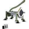 image:imageVEVOR French Fry Cutter Potato Slicer with Stainless Steel Blades Manual Potato Cutter Chopper with Suction Cups Great for Potato French Fries Cucumber Vegetables CarrotGreen