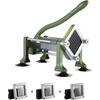 image:imageVEVOR French Fry Cutter Potato Slicer with Stainless Steel Blades Manual Potato Cutter Chopper with Suction Cups Great for Potato French Fries Cucumber Vegetables CarrotGreen