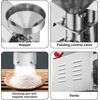 image:imageVEVOR Soybean Grinder Commercial Grinding Machine for Spices 3000W Corn Mill Grinder 100 KGH Stainless Steel Industrial Flour Milling Machine for Pepper Soybean Peanut Corn Grains3000W