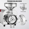image:imageVEVOR Soybean Grinder Commercial Grinding Machine for Spices 3000W Corn Mill Grinder 100 KGH Stainless Steel Industrial Flour Milling Machine for Pepper Soybean Peanut Corn Grains3000W