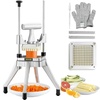 image:imageVEVOR Commercial Vegetable Fruit Chopper 14 Blade Heavy Duty Professional Food Dicer Kattex French Fry Cutter Onion Slicer Stainless Steel for Tomato Peppers Potato MushroomPush style 14