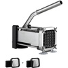 image:imageVEVOR French Fry Cutter Potato Slicer with 12Inch and 38Inch Stainless Steel Blades Manual Potato Cutter Chopper with Suction Cups Great for Potato French Fries Cucumber Vegetables Carrot12 inch  38 inch