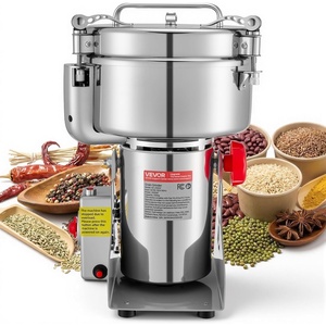 image:imageVEVOR 2500g Electric Grain Mill Grinder 3400W 32000RPM High Speed Spice Corn Dry Grinding Machine Stainless Steel Pulverizer Powder Machine for Dried Grains Coffee Beans Spices Nuts 270 Swing Type