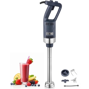 image:imageVEVOR Commercial Immersion Blender 500W Heavy Duty Hand Mixer 16 inch Stepless Variable Speed Mixer with Stainless Steel Blade MultiPurpose Portable Mixer for Soup Sauces Mashed Potatoes Cream500Watt 16inch