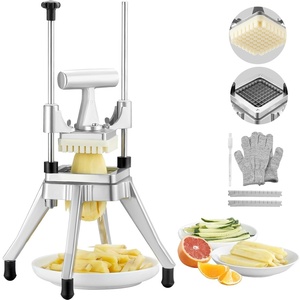 image:imageVEVOR Commercial Vegetable Fruit Chopper 14 Blade Heavy Duty Professional Food Dicer Kattex French Fry Cutter Onion Slicer Stainless Steel for Tomato Peppers Potato MushroomPush style 38