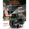 image:imageVEVOR 12 HP Shallow Well Jet Pump AC 115230 Volt 790 GPH Dual Voltage Cast Iron Well Jet Pump with 147 ft Max Head Lift Automatic Pressure Switch for Garden Irrigation Lawn Sprinkler System12 HP