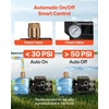 image:imageVEVOR 12 HP Shallow Well Jet Pump AC 115230 Volt 790 GPH Dual Voltage Cast Iron Well Jet Pump with 147 ft Max Head Lift Automatic Pressure Switch for Garden Irrigation Lawn Sprinkler System12 HP