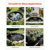 image:imageVEVOR 25 x 30 ft Pond Liner 14 Mil Thickness 3Layer Reinforced PE Fish Koi Pond Liner for Outdoor Ponds with Hemmed Edge and 4 Metal Buttonholes for Water Garden Waterfall and Fountains Black20 x 20 ft
