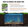 image:imageVEVOR 25 x 30 ft Pond Liner 14 Mil Thickness 3Layer Reinforced PE Fish Koi Pond Liner for Outdoor Ponds with Hemmed Edge and 4 Metal Buttonholes for Water Garden Waterfall and Fountains Black20 x 25 ft