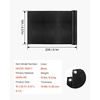 image:imageVEVOR 25 x 30 ft Pond Liner 14 Mil Thickness 3Layer Reinforced PE Fish Koi Pond Liner for Outdoor Ponds with Hemmed Edge and 4 Metal Buttonholes for Water Garden Waterfall and Fountains Black15 x 20 ft