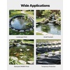 image:imageVEVOR 25 x 30 ft Pond Liner 14 Mil Thickness 3Layer Reinforced PE Fish Koi Pond Liner for Outdoor Ponds with Hemmed Edge and 4 Metal Buttonholes for Water Garden Waterfall and Fountains Black20 x 25 ft