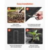 image:imageVEVOR 3x100FT 32oz Weed Barrier Fabric Heavy Duty Landscape Fabric Weed Blocker Fabric Garden Weed Mat Lawn Fabric Weed Control Fabric Driveway Fabric Ground Cover Woven Landscape Cloth Black3FT50FT2Packs32oz