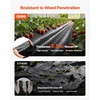 image:imageVEVOR 3x100FT 32oz Weed Barrier Fabric Heavy Duty Landscape Fabric Weed Blocker Fabric Garden Weed Mat Lawn Fabric Weed Control Fabric Driveway Fabric Ground Cover Woven Landscape Cloth Black13FT115FT35oz