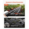 image:imageVEVOR 3x100FT 32oz Weed Barrier Fabric Heavy Duty Landscape Fabric Weed Blocker Fabric Garden Weed Mat Lawn Fabric Weed Control Fabric Driveway Fabric Ground Cover Woven Landscape Cloth Black13FT100FT32oz