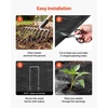 image:imageVEVOR 3x100FT 32oz Weed Barrier Fabric Heavy Duty Landscape Fabric Weed Blocker Fabric Garden Weed Mat Lawn Fabric Weed Control Fabric Driveway Fabric Ground Cover Woven Landscape Cloth Black13FT100FT32oz