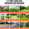 image:imageVEVOR 3x100FT 32oz Weed Barrier Fabric Heavy Duty Landscape Fabric Weed Blocker Fabric Garden Weed Mat Lawn Fabric Weed Control Fabric Driveway Fabric Ground Cover Woven Landscape Cloth Black4FT100FT32OZ