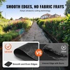 image:imageVEVOR 3x100FT 32oz Weed Barrier Fabric Heavy Duty Landscape Fabric Weed Blocker Fabric Garden Weed Mat Lawn Fabric Weed Control Fabric Driveway Fabric Ground Cover Woven Landscape Cloth Black4FT50FT32OZ
