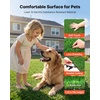 image:imageVEVOR Artificial Grass 15 x 7 ft Fake Grass Turf Rug 138 in Pile Height Realistic Synthetic Lawn Carpet Roll Mat Easy Clean Drainage Holes for Patio Garden Balcony Outdoor Indoor Decor Green15 x 7 FT