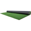 image:imageVEVOR Artificial Grass 15 x 7 ft Fake Grass Turf Rug 138 in Pile Height Realistic Synthetic Lawn Carpet Roll Mat Easy Clean Drainage Holes for Patio Garden Balcony Outdoor Indoor Decor Green12 x 7 FT