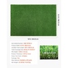 image:imageVEVOR Artificial Grass 15 x 7 ft Fake Grass Turf Rug 138 in Pile Height Realistic Synthetic Lawn Carpet Roll Mat Easy Clean Drainage Holes for Patio Garden Balcony Outdoor Indoor Decor Green65 x 10 FT