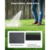 image:imageVEVOR Artificial Grass 15 x 7 ft Fake Grass Turf Rug 138 in Pile Height Realistic Synthetic Lawn Carpet Roll Mat Easy Clean Drainage Holes for Patio Garden Balcony Outdoor Indoor Decor Green12 x 7 FT