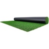 image:imageVEVOR Artificial Grass 15 x 7 ft Fake Grass Turf Rug 138 in Pile Height Realistic Synthetic Lawn Carpet Roll Mat Easy Clean Drainage Holes for Patio Garden Balcony Outdoor Indoor Decor Green15 x 7 FT