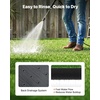 image:imageVEVOR Artificial Grass 15 x 7 ft Fake Grass Turf Rug 138 in Pile Height Realistic Synthetic Lawn Carpet Roll Mat Easy Clean Drainage Holes for Patio Garden Balcony Outdoor Indoor Decor Green15 x 7 FT