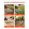 image:imageVEVOR Baseball Field Drag Mat Field Drag Yard Drag for ATVs UTVs Tractors Durable Galvanized Steel Mesh Drag Mat with Towing Chain for Gravel Driveway Ruts Farm Field Leveling6004 x 3598 x 039 inch