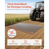 image:imageVEVOR Baseball Field Drag Mat Field Drag Yard Drag for ATVs UTVs Tractors Durable Galvanized Steel Mesh Drag Mat with Towing Chain for Gravel Driveway Ruts Farm Field Leveling7913 x 4803 x 039 inch