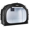 image:imageVEVOR Bike Tent 4 to 5 Bikes Outdoor Spacious Bike Storage Tent with Ventilated Window Waterproof EasytoInstall Bike Tent with High Strength Fiberglass amp Dual Zippers Fit for BicycleBlack Cabinshaped  L for 12 Bikes