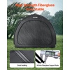 image:imageVEVOR Bike Tent 4 to 5 Bikes Outdoor Spacious Bike Storage Tent with Ventilated Window Waterproof EasytoInstall Bike Tent with High Strength Fiberglass amp Dual Zippers Fit for BicycleBlack Curved top  XXL for 45 Bikes