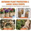 image:imageVEVOR Burlap Fabric Roll 36 x 150 ft High Density Wide Natural Burlap Fabric Rolls Jute Fabric Burlap Tree Wrap Roll for Decor Crafts Wedding Gardening Plant amp Tree Winter Covering40 inch x 150 ft