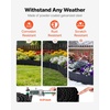 image:imageVEVOR Carbon Steel Landscape Edging 33 ft x 55 in Steel Edging for Landscaping with Gloves EasytoInstall Bendable Metal Strips Metal Garden Edge Border for Flower Bed Yard Pathway RustBlack