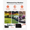 image:imageVEVOR Carbon Steel Landscape Edging 33 ft x 55 in Steel Edging for Landscaping with Gloves EasytoInstall Bendable Metal Strips Metal Garden Edge Border for Flower Bed Yard Pathway RustBlack