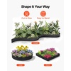 image:imageVEVOR Carbon Steel Landscape Edging 33 ft x 55 in Steel Edging for Landscaping with Gloves EasytoInstall Bendable Metal Strips Metal Garden Edge Border for Flower Bed Yard Pathway RustBlack