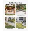image:imageVEVOR Carbon Steel Landscape Edging 33 ft x 55 in Steel Edging for Landscaping with Gloves EasytoInstall Bendable Metal Strips Metal Garden Edge Border for Flower Bed Yard Pathway RustSilver