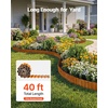 image:imageVEVOR Carbon Steel Landscape Edging 33 ft x 55 in Steel Edging for Landscaping with Gloves EasytoInstall Bendable Metal Strips Metal Garden Edge Border for Flower Bed Yard Pathway RustRust