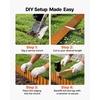 image:imageVEVOR Carbon Steel Landscape Edging 33 ft x 55 in Steel Edging for Landscaping with Gloves EasytoInstall Bendable Metal Strips Metal Garden Edge Border for Flower Bed Yard Pathway RustRust