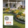image:imageVEVOR Carbon Steel Landscape Edging 33 ft x 55 in Steel Edging for Landscaping with Gloves EasytoInstall Bendable Metal Strips Metal Garden Edge Border for Flower Bed Yard Pathway RustSilver
