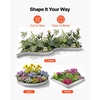 image:imageVEVOR Carbon Steel Landscape Edging 33 ft x 55 in Steel Edging for Landscaping with Gloves EasytoInstall Bendable Metal Strips Metal Garden Edge Border for Flower Bed Yard Pathway RustSilver