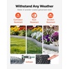 image:imageVEVOR Carbon Steel Landscape Edging 33 ft x 55 in Steel Edging for Landscaping with Gloves EasytoInstall Bendable Metal Strips Metal Garden Edge Border for Flower Bed Yard Pathway RustSilver