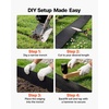 image:imageVEVOR Carbon Steel Landscape Edging 33 ft x 55 in Steel Edging for Landscaping with Gloves EasytoInstall Bendable Metal Strips Metal Garden Edge Border for Flower Bed Yard Pathway RustBlack