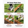image:imageVEVOR Carbon Steel Landscape Edging 33 ft x 55 in Steel Edging for Landscaping with Gloves EasytoInstall Bendable Metal Strips Metal Garden Edge Border for Flower Bed Yard Pathway RustRust