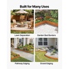 image:imageVEVOR Carbon Steel Landscape Edging 33 ft x 55 in Steel Edging for Landscaping with Gloves EasytoInstall Bendable Metal Strips Metal Garden Edge Border for Flower Bed Yard Pathway RustRust