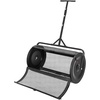 image:imageVEVOR Compost Spreader 165 Wide Peat Moss Spreader with T Shaped Handle 3 Heights Adjustable PowderCoated Steel Garden Peat Moss Roller Heavy Duty Grass Seed Roller for Planting Seeding Black36in