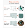 image:imageVEVOR Crop Cage 39 x 39 x 59 ft Plant Protection Tent with Zippered Door WindResistant Tall Crop Cage Easy to Install Outdoor Raised Bed Cover Tomato Plant Netting for Garden Patio Lawn116 x 39 x 63FtSquare